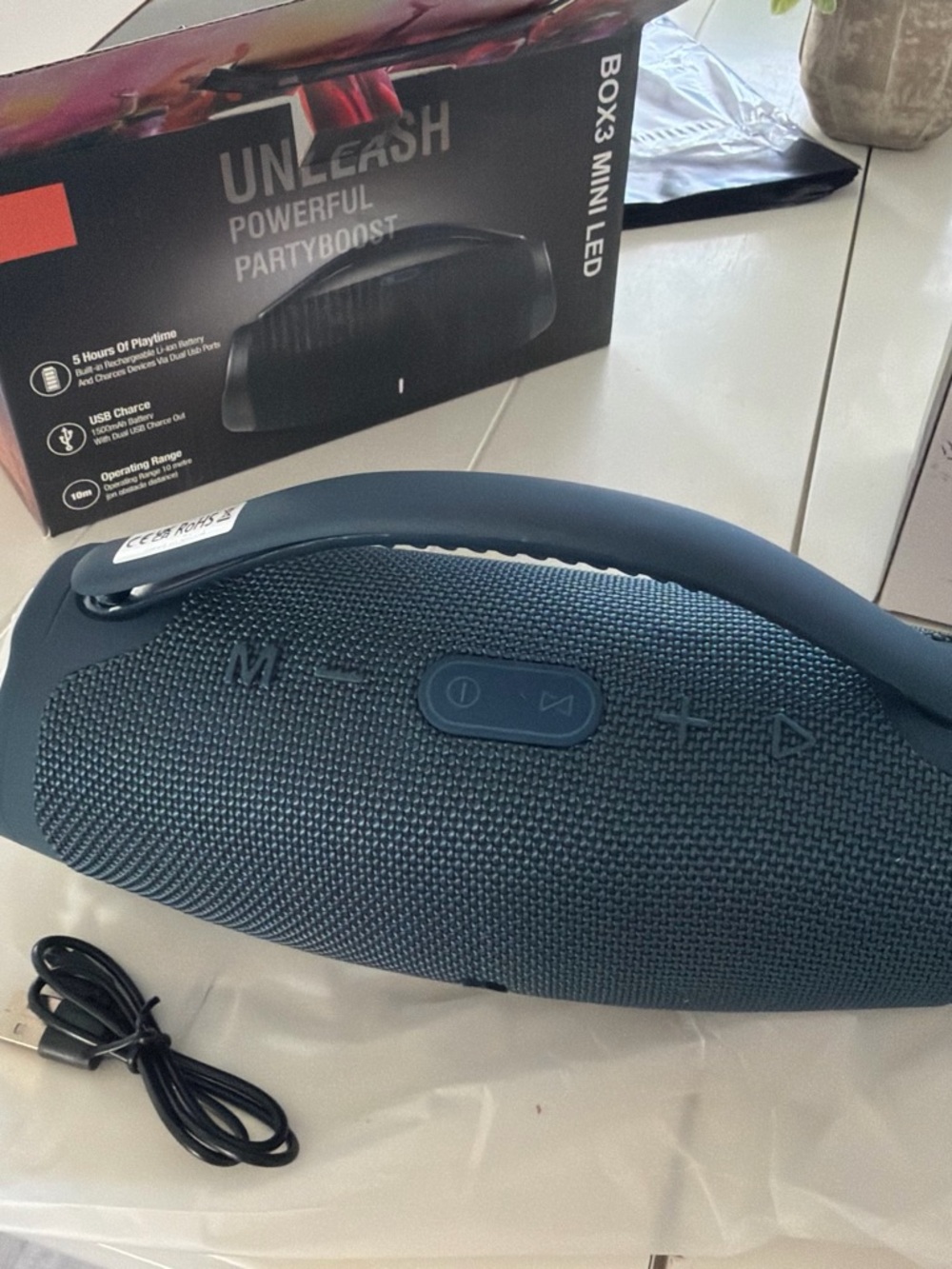 BOX3 mini led bluetooth speaker